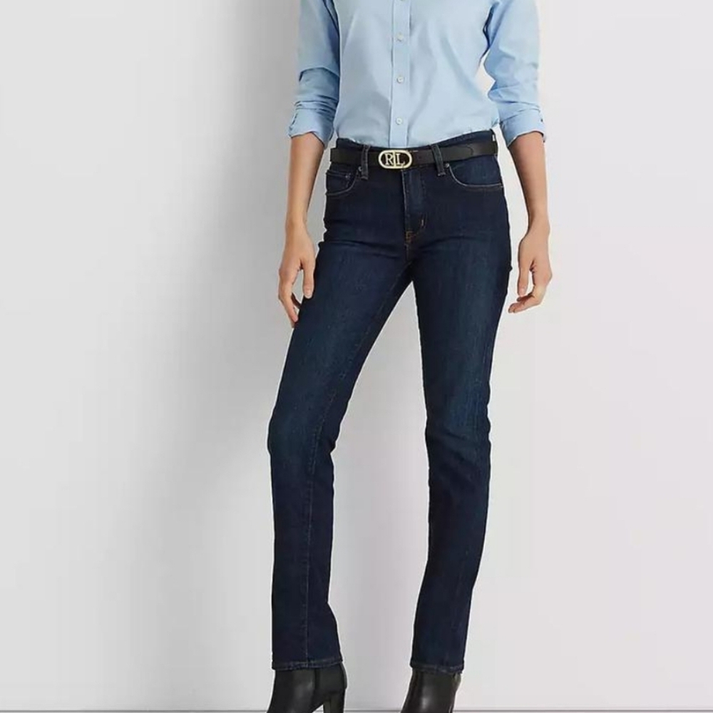 Lauren Ralph Lauren Women's Dark Blue Jeans